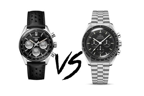 tag heuer carrera glassbox vs omega speedmaster|Hands.